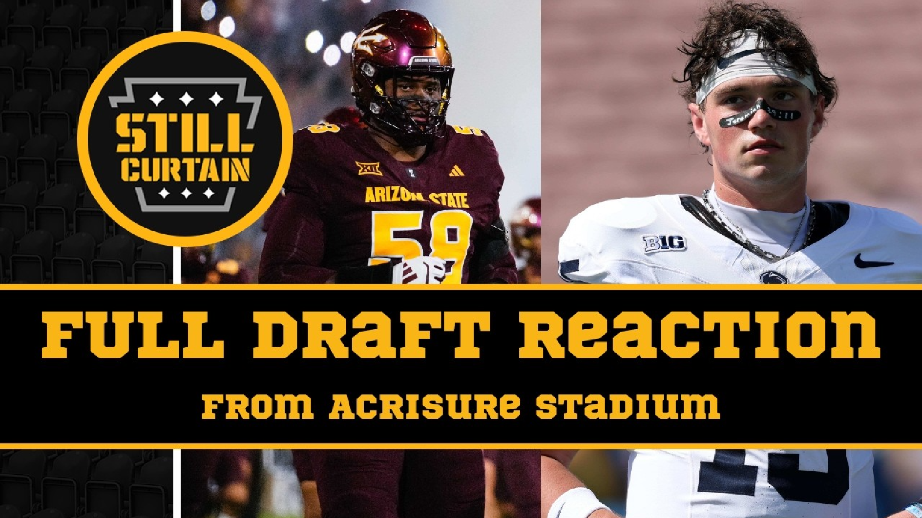 Rebuilt? LIVE Reaction to the Steelers' full draft haul from Acrisure Stadium