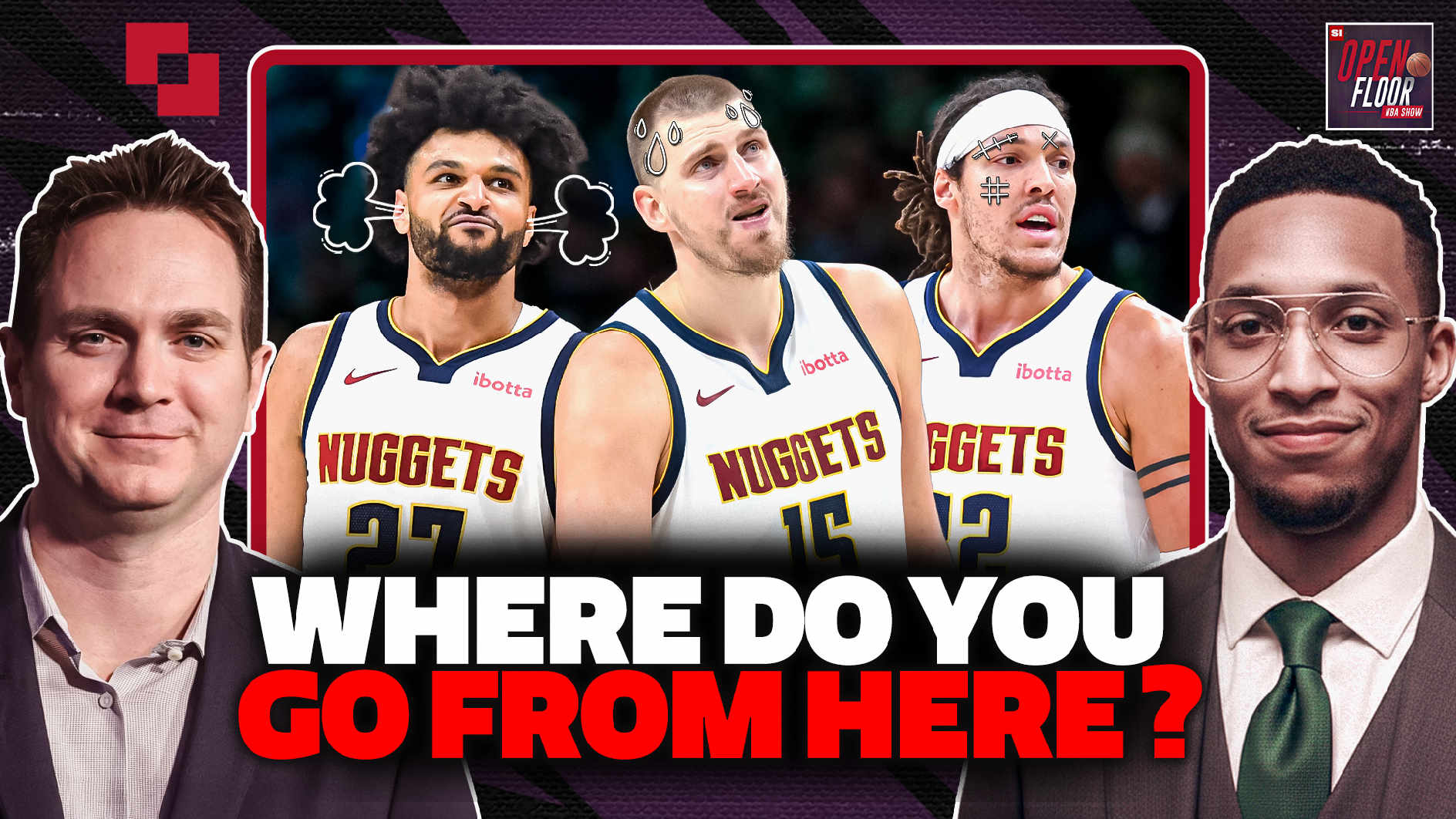 Nuggets Put Up No Fight Against Depleted Wolves