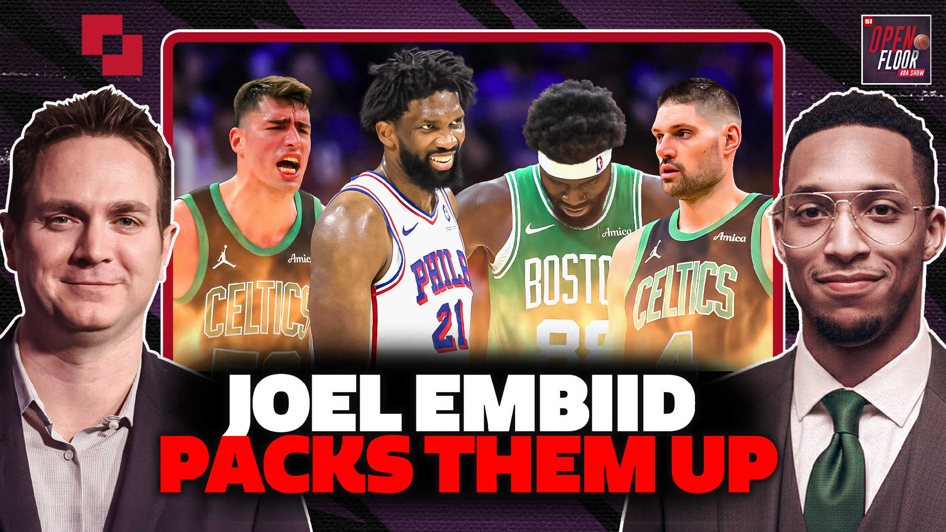 The Celtics Frontcourt Can't Handle Joel Embiid