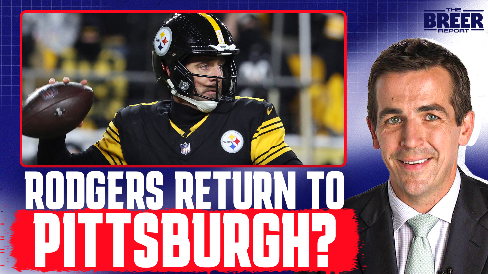 Albert Breer on Rodgers BACK in Pittsburgh?, New REFEREE Deal, Vikings GM Latest
