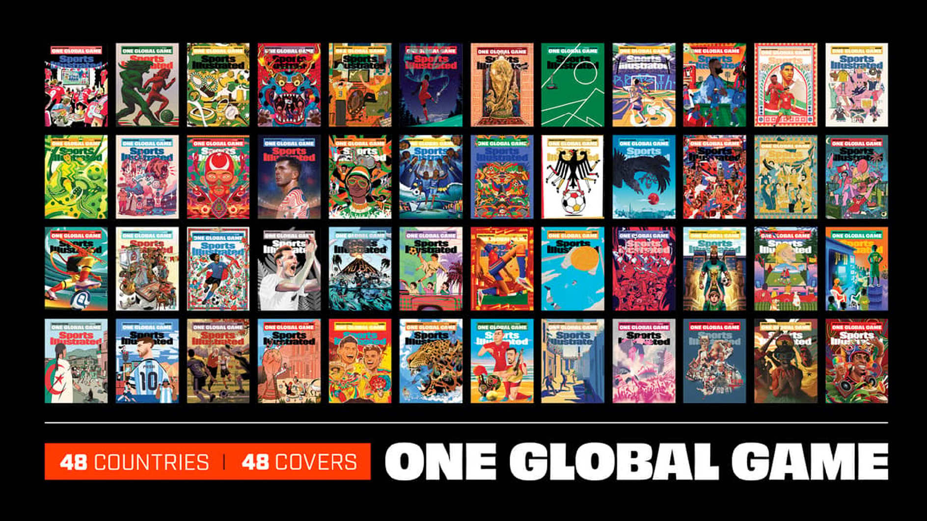 48 Nations. 48 Artists. One World Cup.