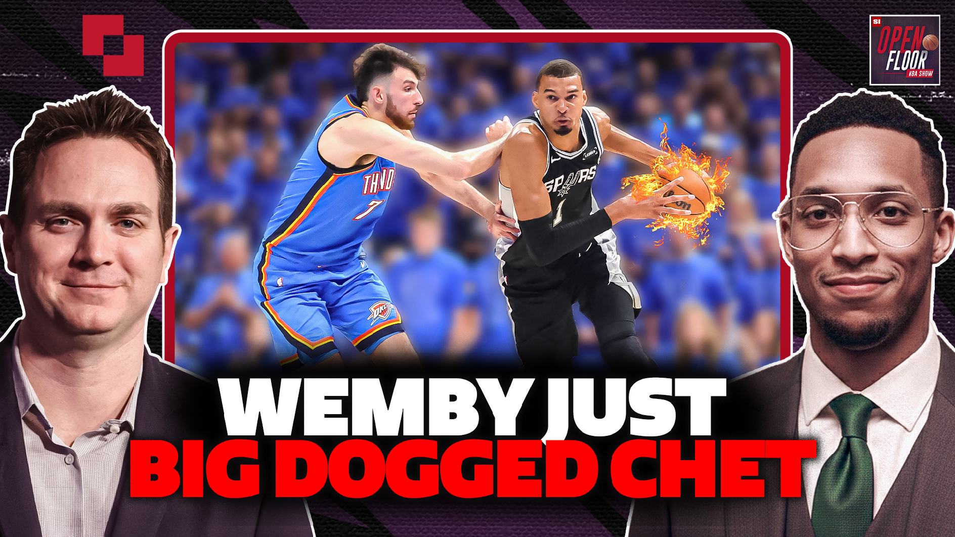 Chet Holmgren Has To Play with Fire Against Wemby 