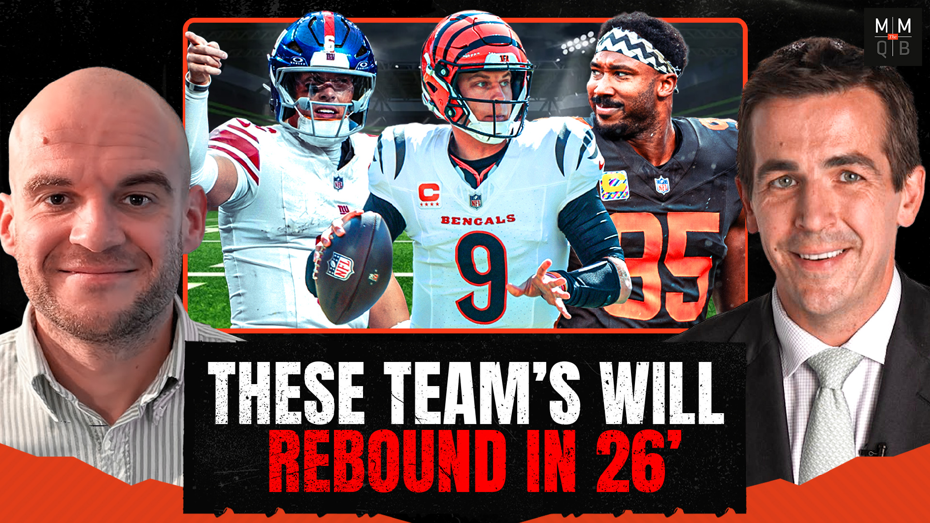 The Bengals, Giants, & Browns Will Rebound in 2026