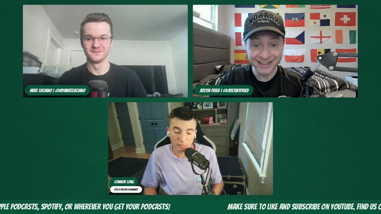 Jets OTA reactions + Special Guest Connor Long