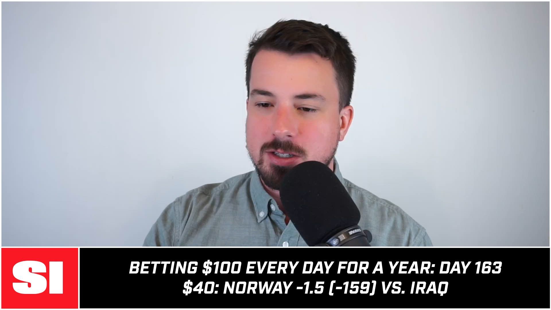 Betting $100 Every Day for a Year: Day 163 (World Cup Picks for June 16)