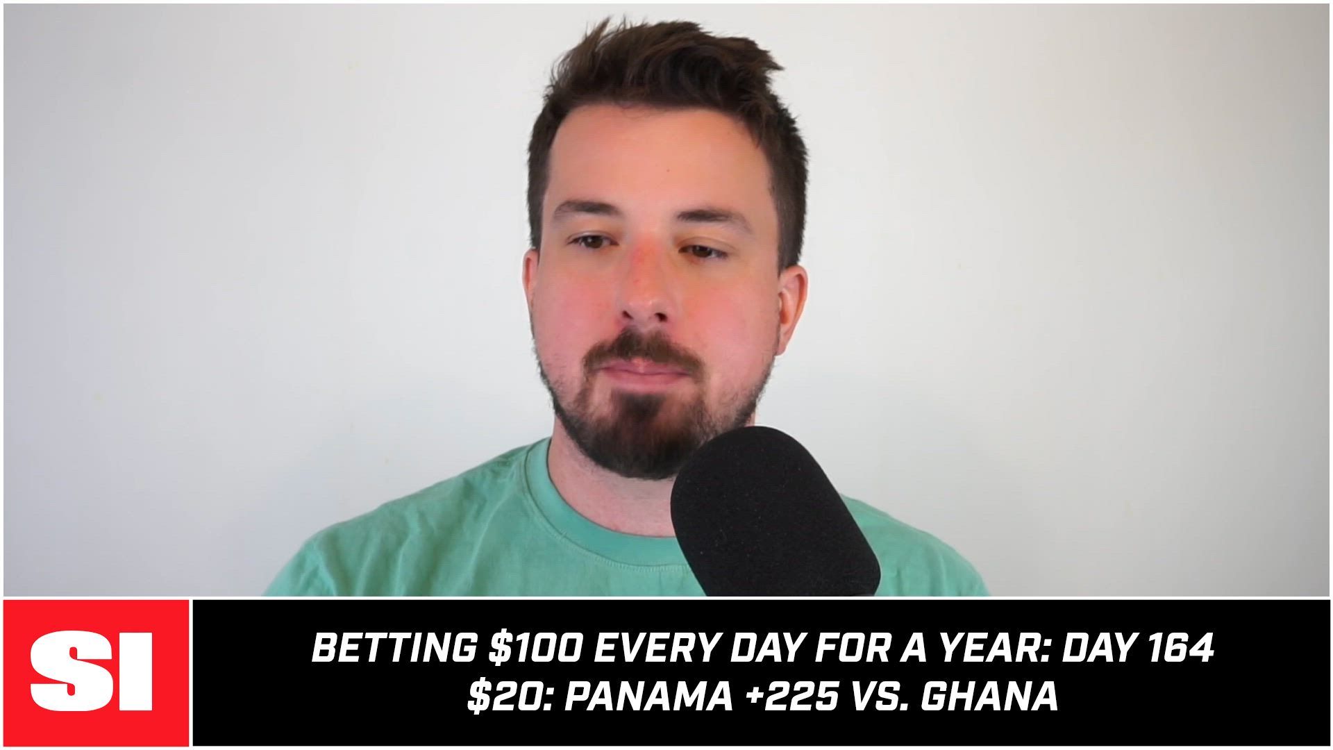 Betting $100 Every Day for a Year: Day 164 (World Cup Picks for June 17)