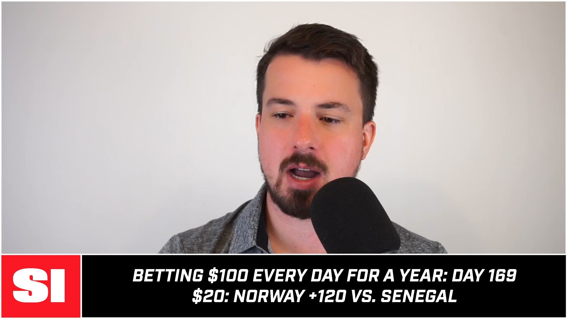 Betting $100 Every Day for a Year: Day 169 (World Cup + MLB Picks for June 22)