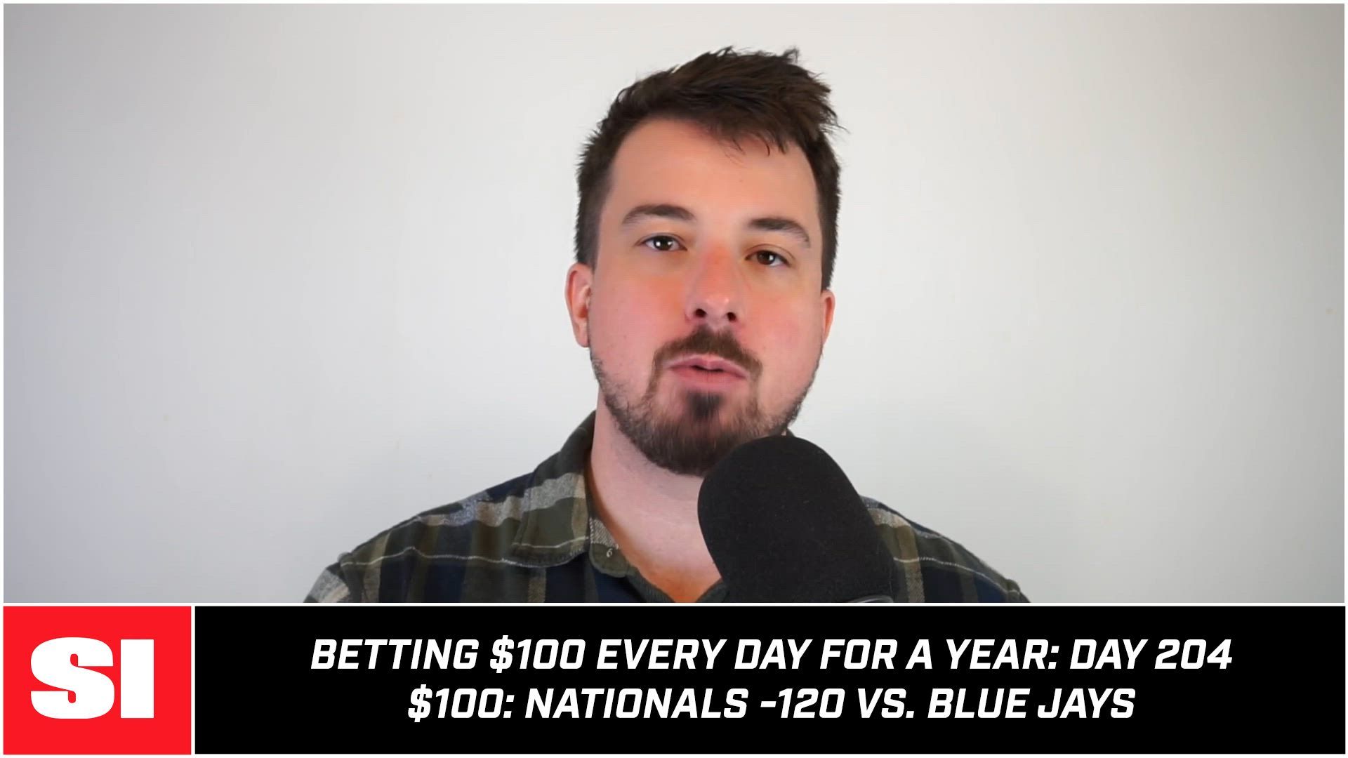 Betting $100 Every Day for a Year: Day 204 (MLB Pick for July 27)
