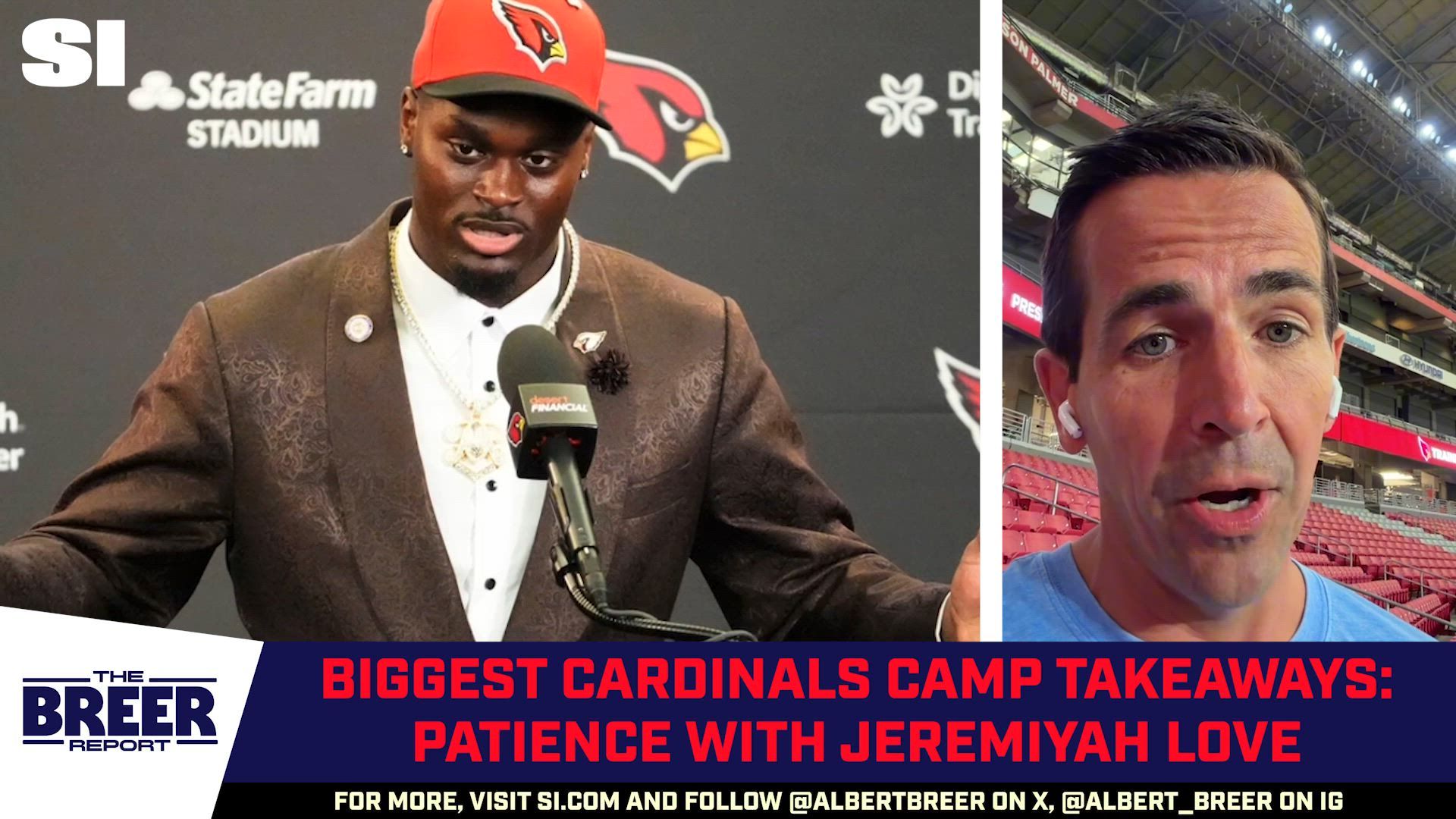 Jeremiyah Love Will Have Time to Develop in Arizona