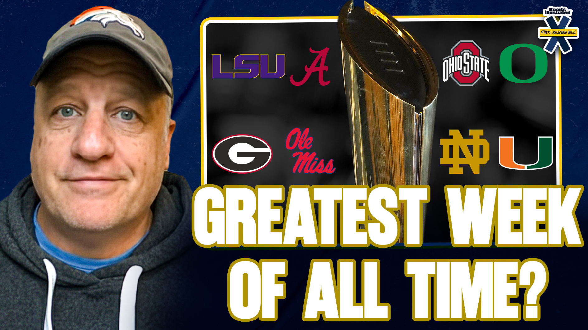 Play-In Games for CFP?, Most Intriguing Coaches, Best Week on CFB Schedule | Others Receiving Votes