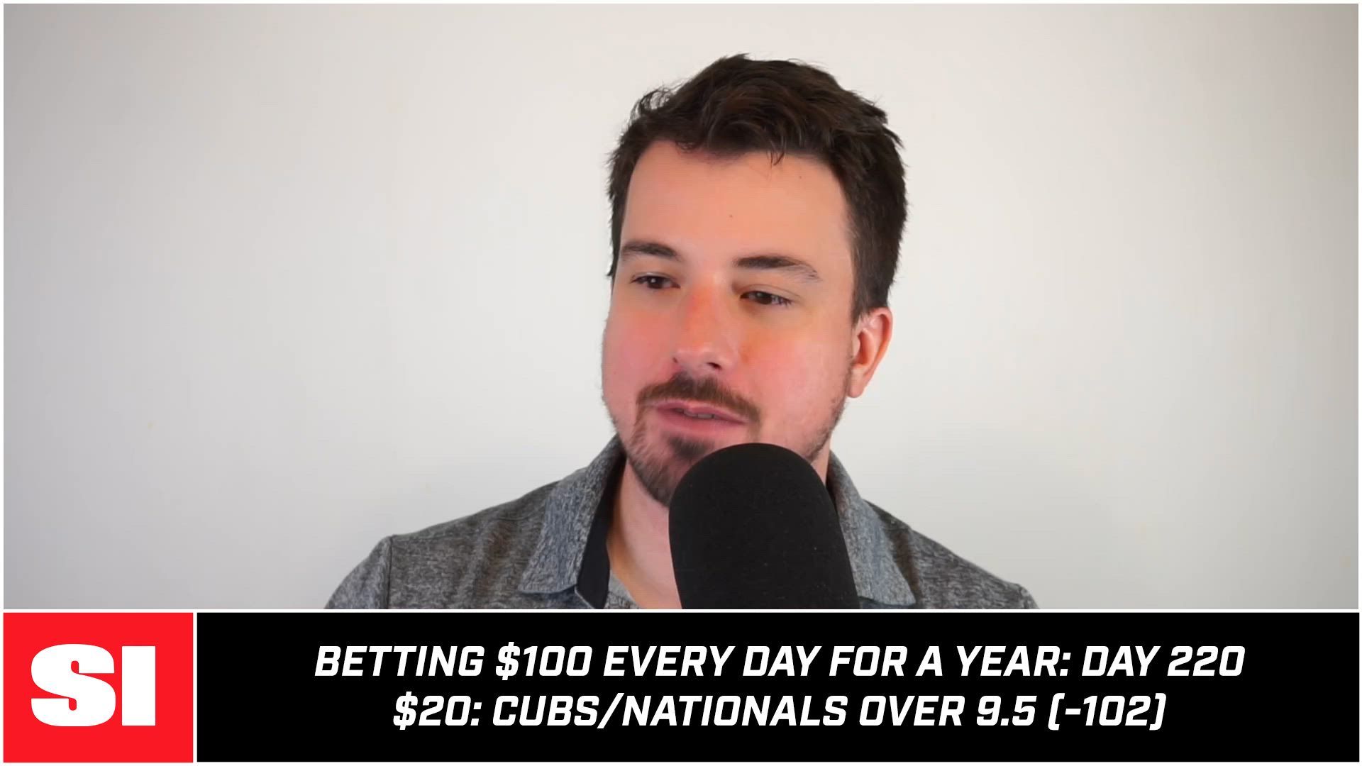 Betting $100 Every Day for a Year: Day 220 (MLB Picks for August 12)