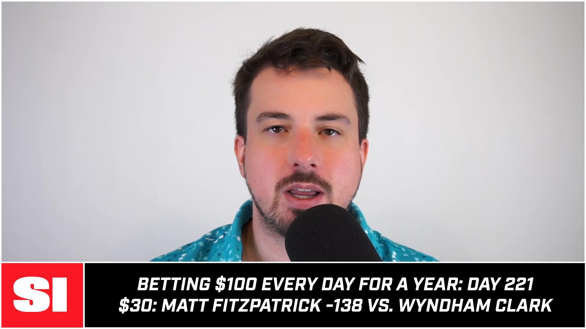 Betting $100 Every Day for a Year: Day 221 (NFL, MLB, and Golf Picks for August 13)