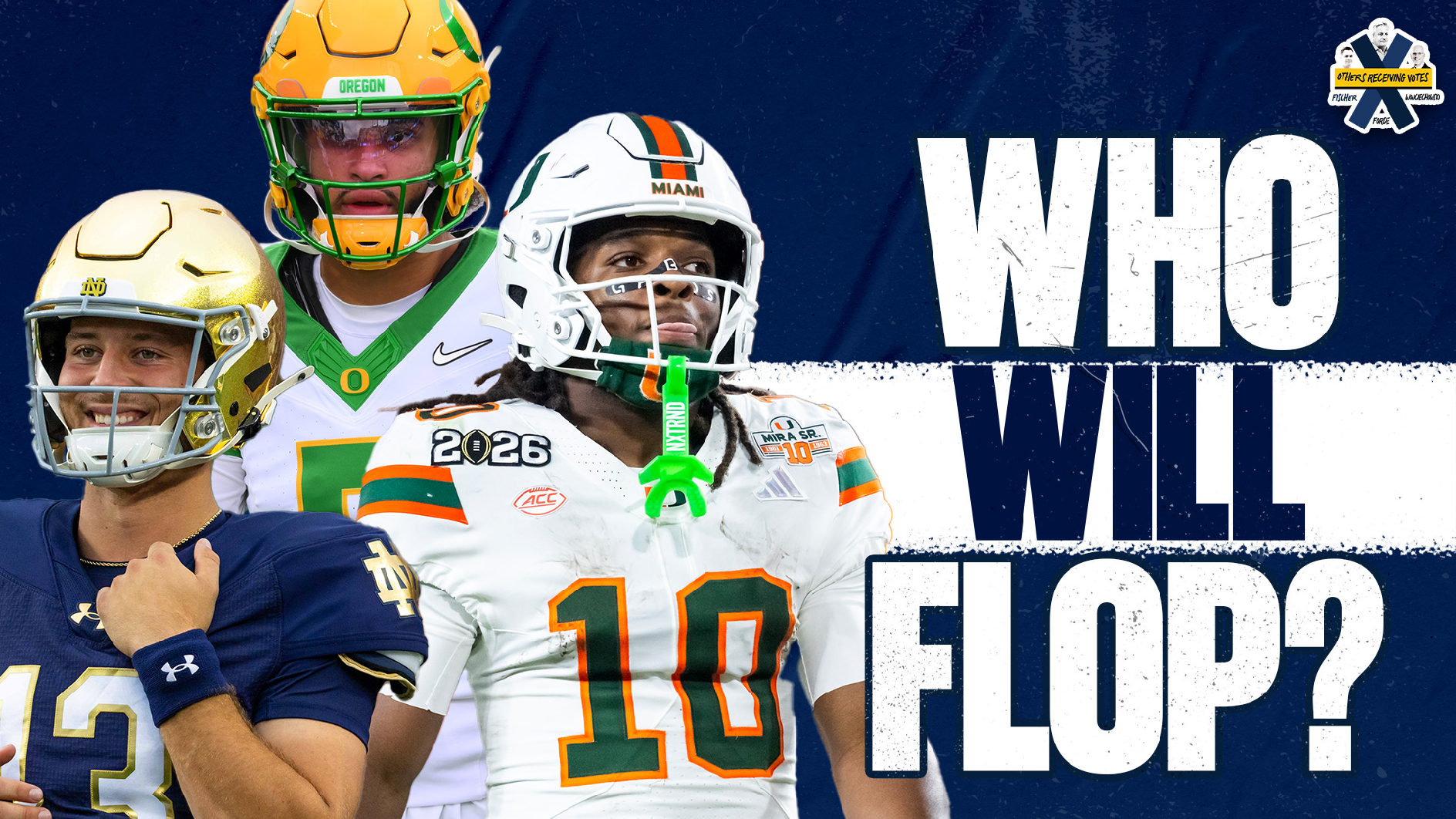Will Any Of The CFB Title Contenders Flop This Season? | Others Receiving Votes