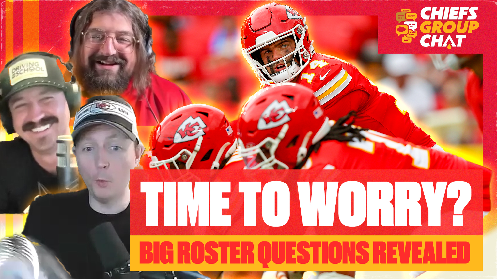Chiefs Have Some BIG Decisions to Make Before Week 1 | Chiefs Group Chat