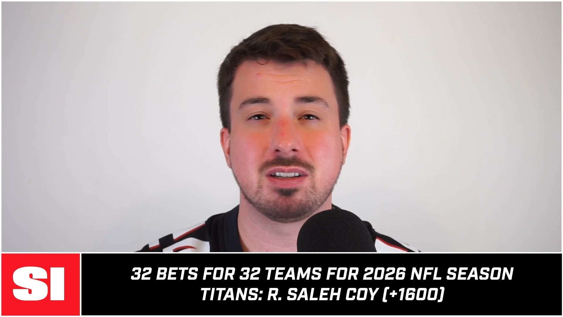 2026 Titans Best Bet: Robert Saleh to Win Coach of the Year (+1600)