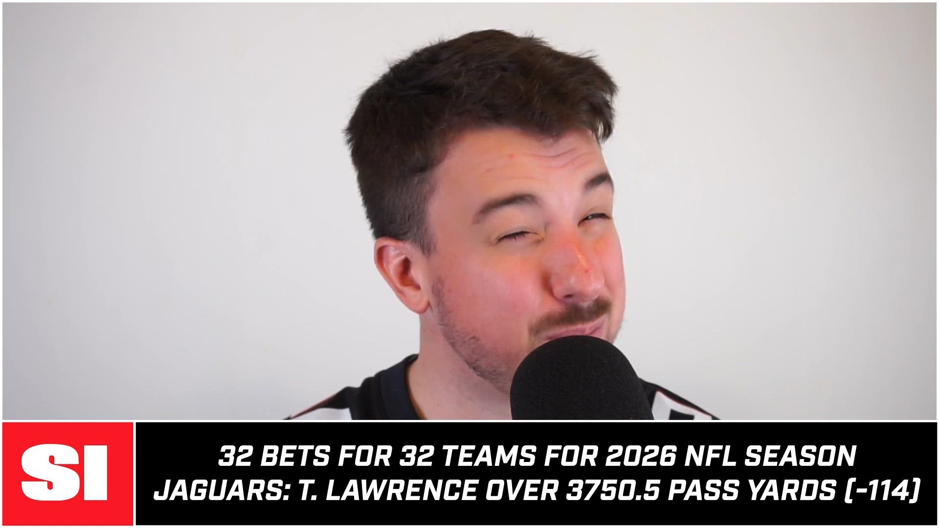 2026 Jaguars Best Bet: Trevor Lawrence OVER 3750.5 Passing Yards