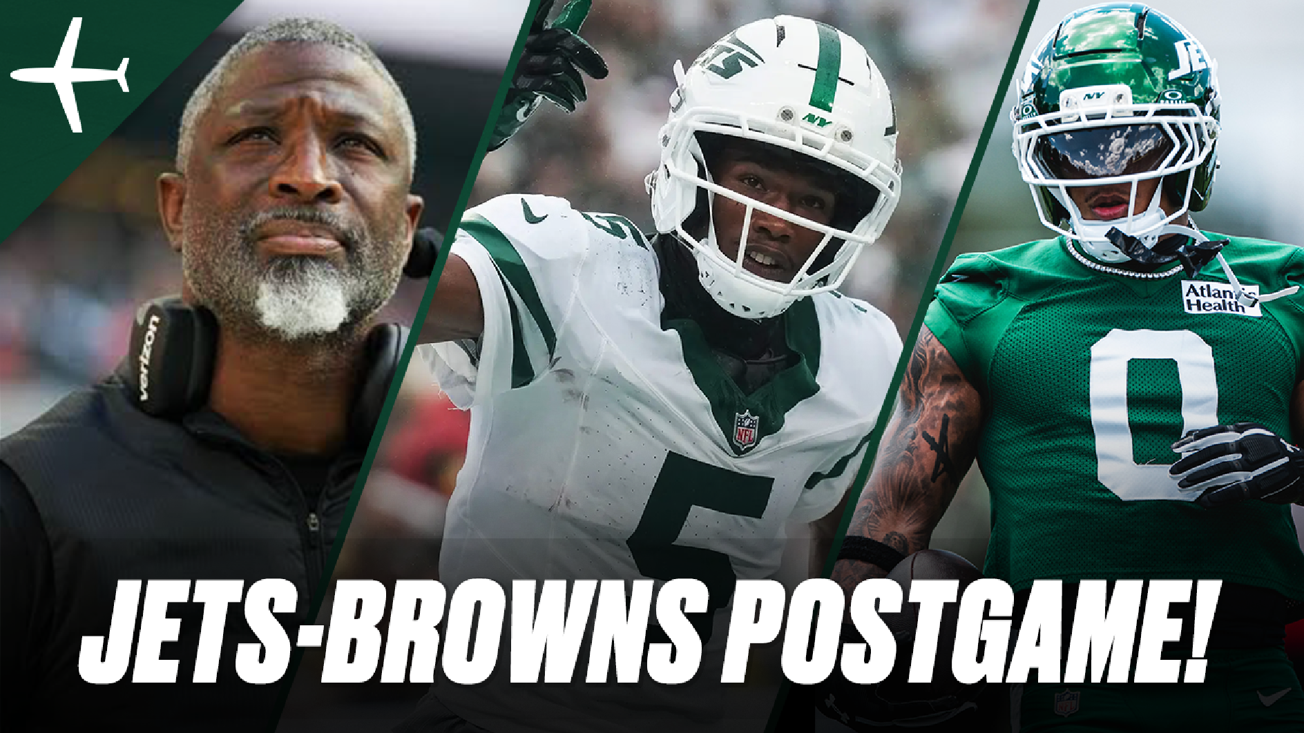 Jets Survive Ugly, Rainy Slopfest vs Browns with Week 5 WIN - Postgame Reaction!
