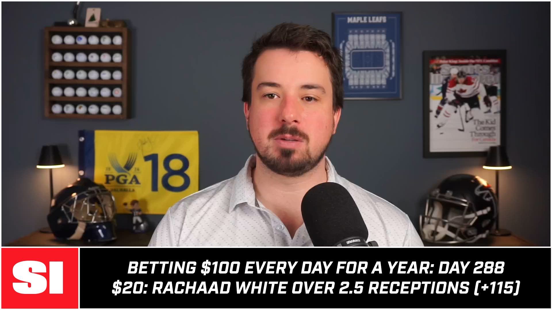 Betting $100 Every Day for a Year: Day 288 (Monday Night Football Picks)