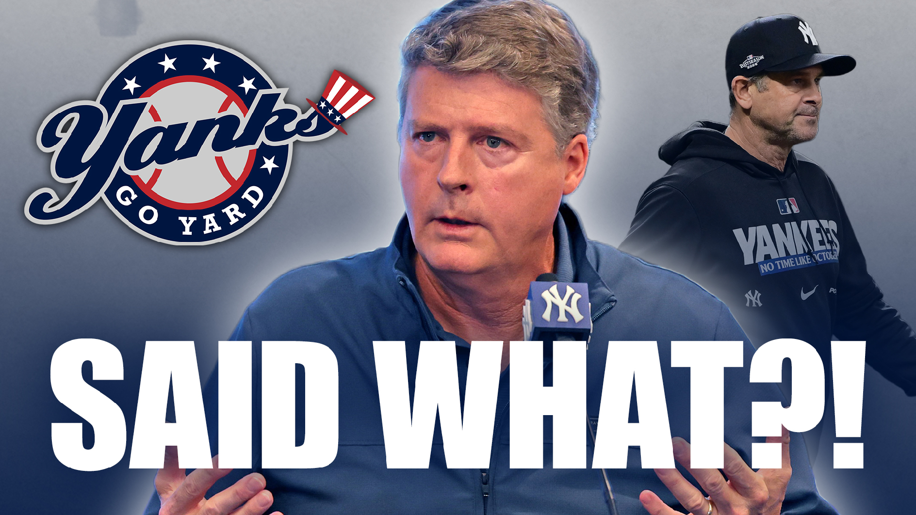 Yankees Press Conference Was a DISASTER?! 5 Wildest Moments From Hal, Cashman & Boone