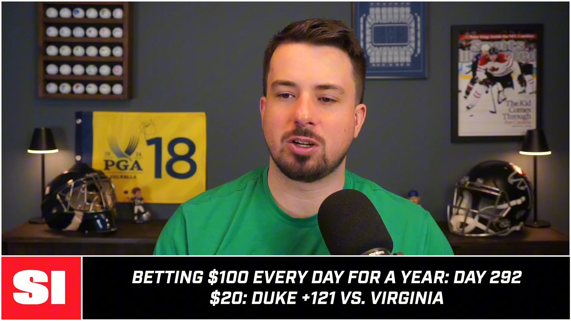 Betting $100 Every Day for a Year: Day 292 (CFB + NHL Picks for Oct. 23)