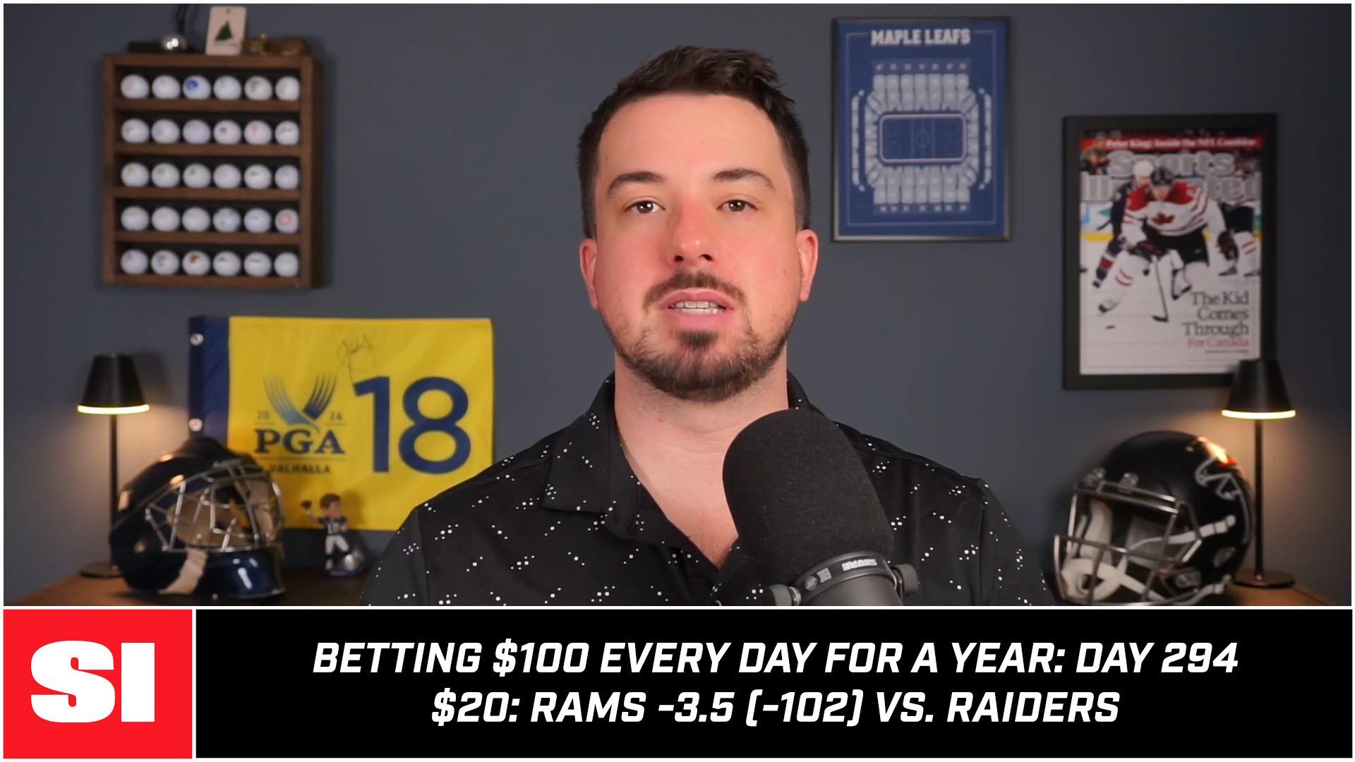 Betting $100 Every Day for a Year: Day 294 (NFL Week 7 Picks)