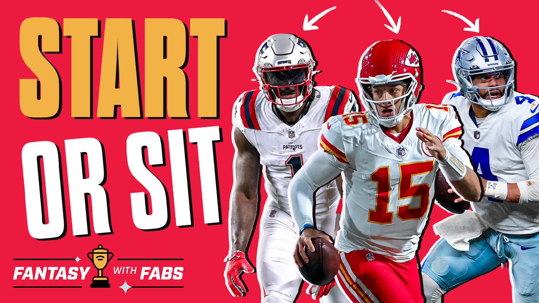 Week 8 Start 'Em, Sit 'Em: Mahomes, Dak & A.J. Brown