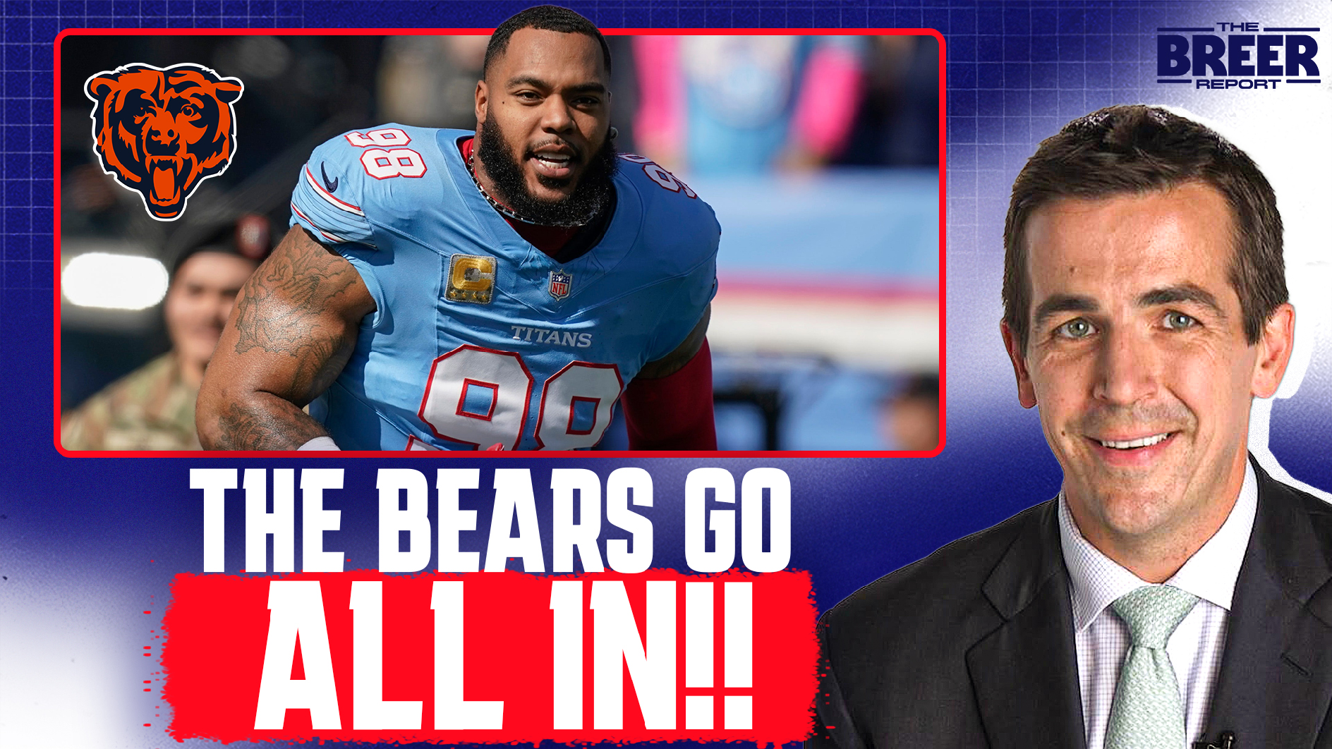 Albert Breer on Simmons Traded to Bears, Packers’ Big Win and Lamar Jackson vs. Josh Allen