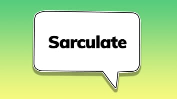 Sarculate.