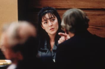 Lorena Bobbitt on the stand.