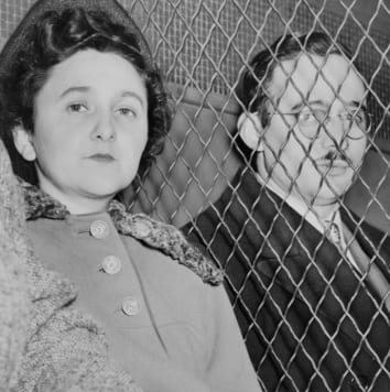 Ethel and Julius Rosenberg.