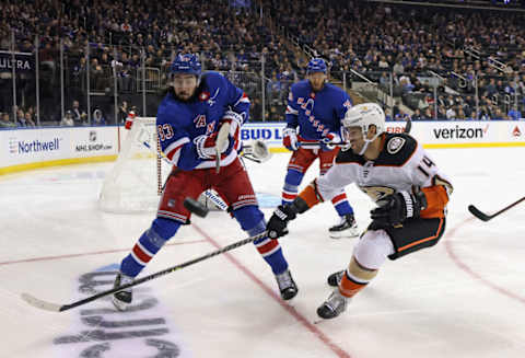 Anaheim Ducks v New York Rangers