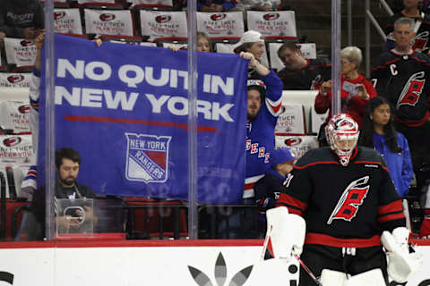 Rangers fans have made their presence felt in games at PNC Arena