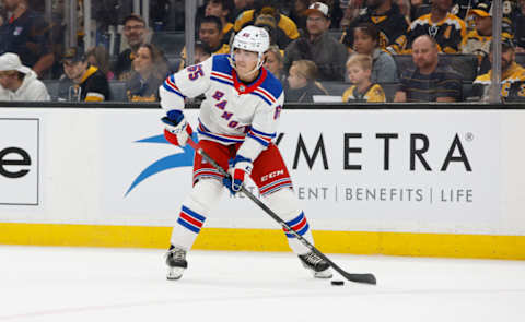 Berard during a preseason matchup vs. the Bruins