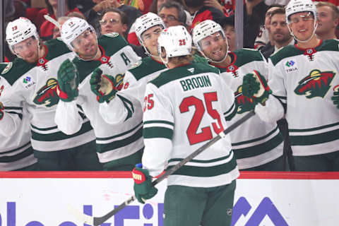 Jonas Brodin is one of the two Wild players that remain from the franchise's last playoff series victory.