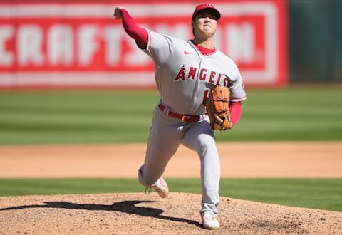 Los Angeles Angels v Oakland Athletics