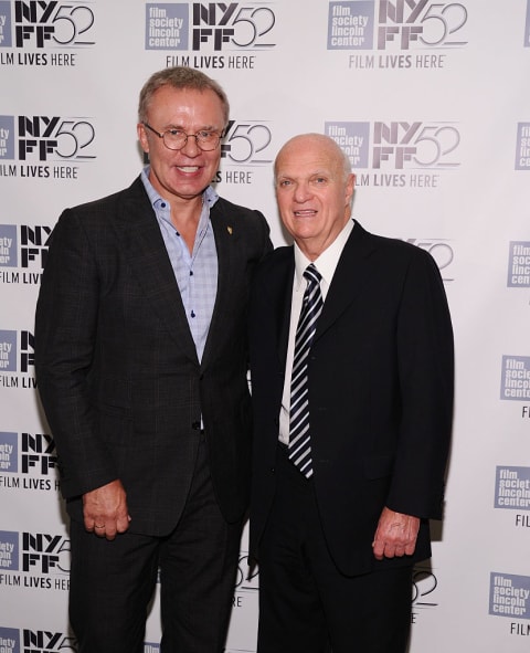 Lou Lamoriello and Slava Fetisov - "Red Army" Photo Call - 52nd New York Film Festival