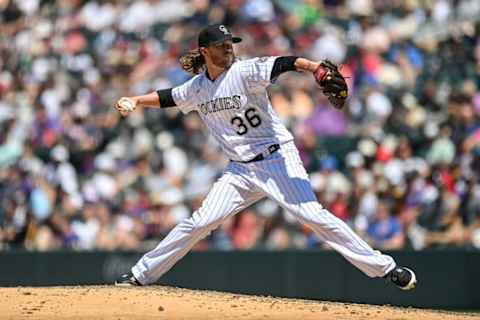 Los Angeles Angels v Colorado Rockies