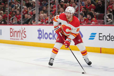 Calgary Flames v Chicago Blackhawks