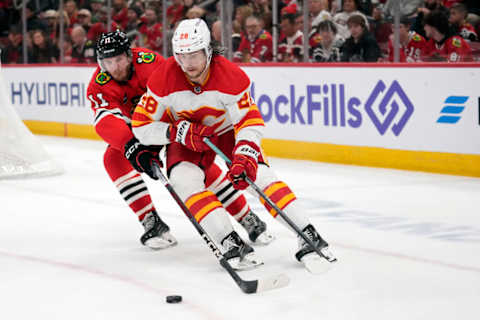 Calgary Flames v Chicago Blackhawks