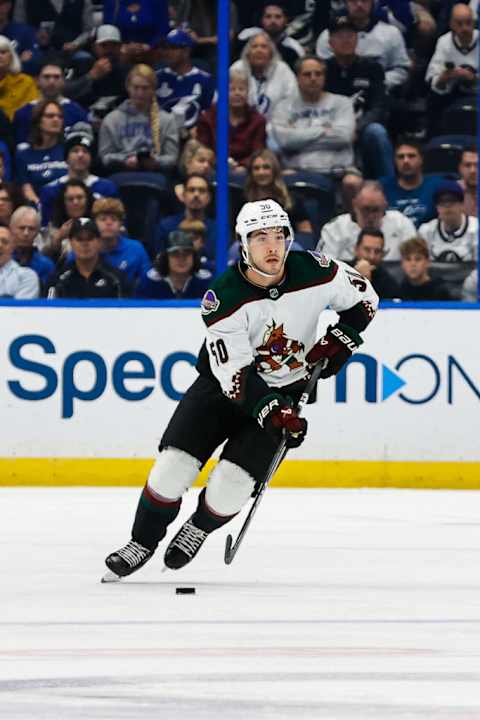 Arizona Coyotes defenseman Sean Durzi