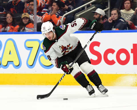 Arizona Coyotes v Edmonton Oilers