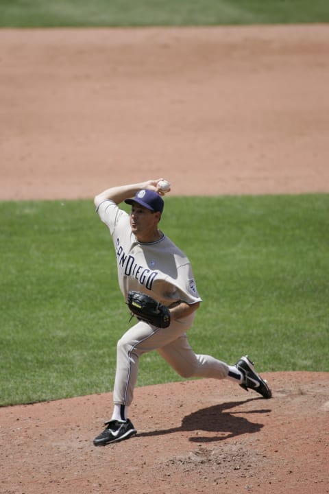 Greg Maddox of the San Diego Padres