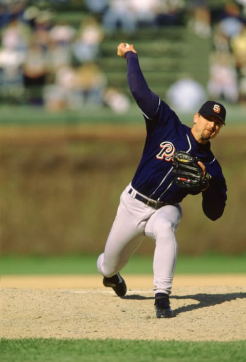 Trevor Hoffman of the San Diego Padres