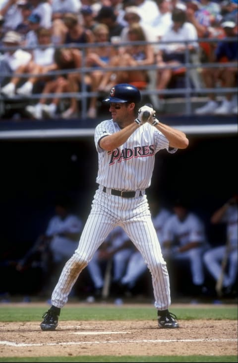 Steve Finley of the San Diego Padres