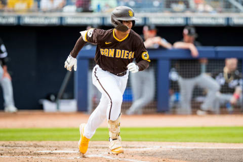 San Diego Padres prospect Ethan Salas