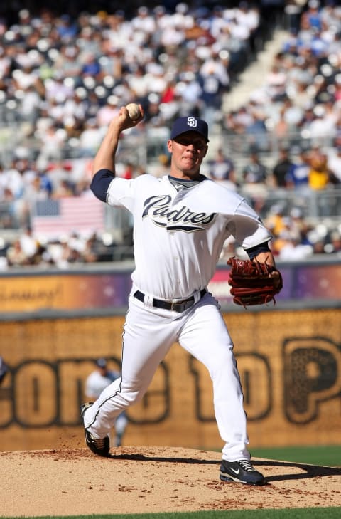 Jake Peavy of the San Diego Padres