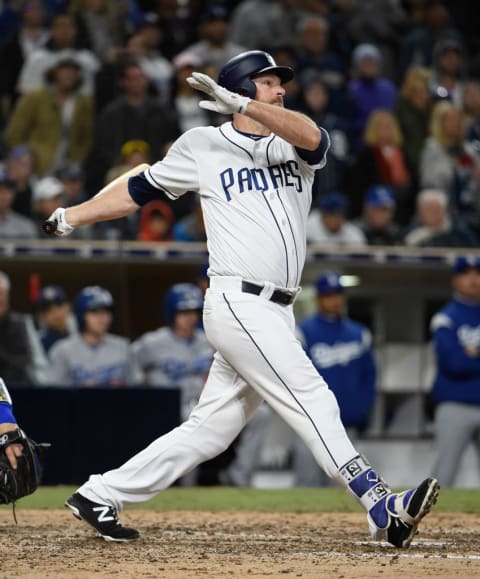 Chase Headley of the San Diego Padres