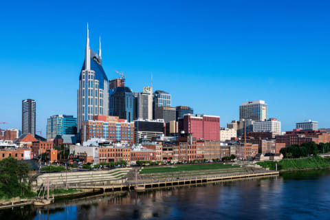 Nashville city skyline...