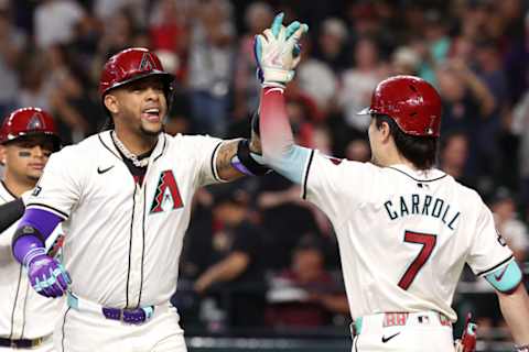 Arizona Diamondbacks Ketel Marte and Corbin Carroll