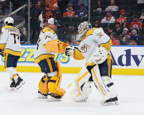 Nashville Predators v Edmonton Oilers